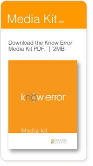 Know Error Media Kit